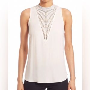 A.L.C Crochet Detail Top
